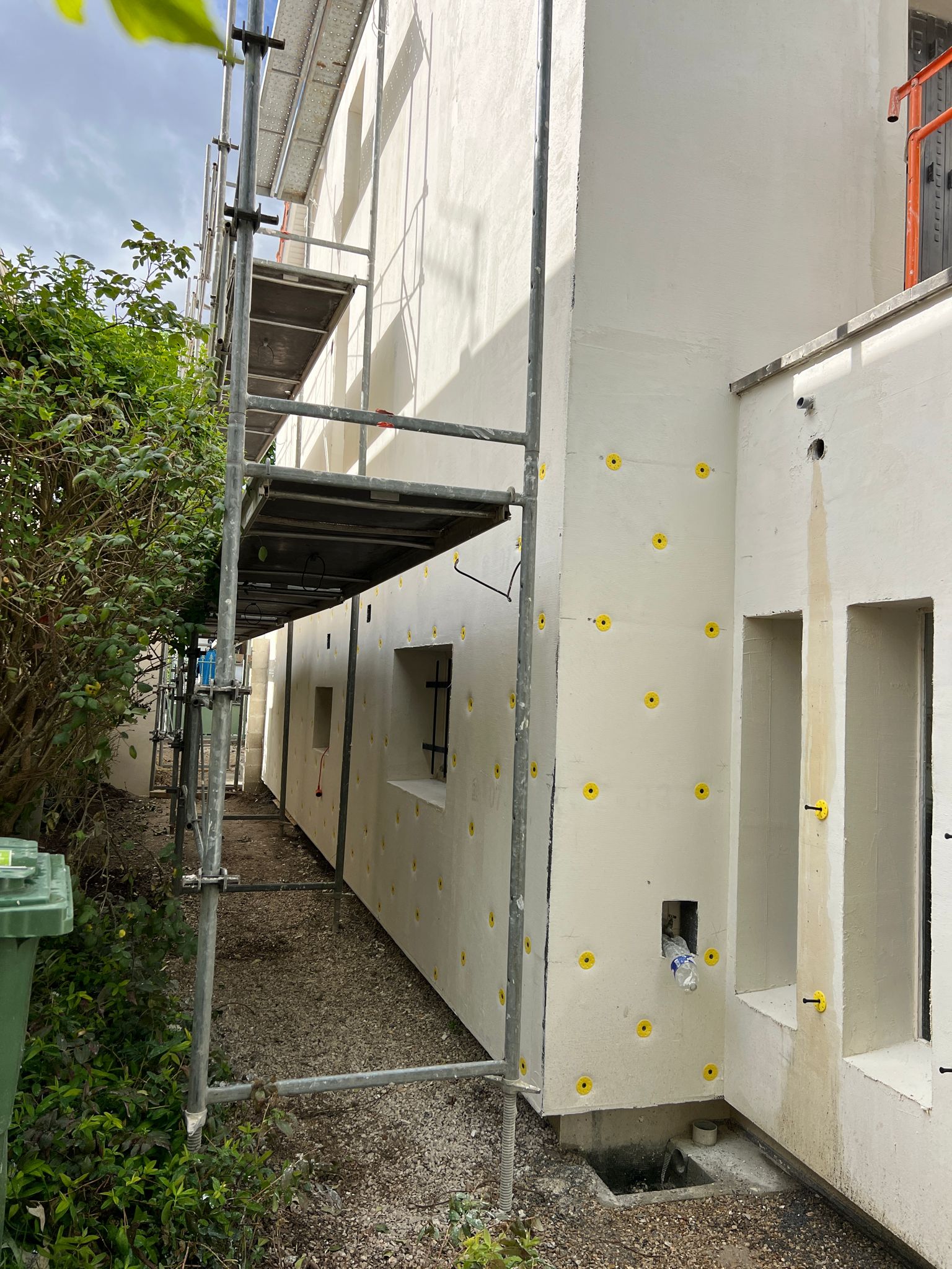 ITE et rénovation partielle d’une maison